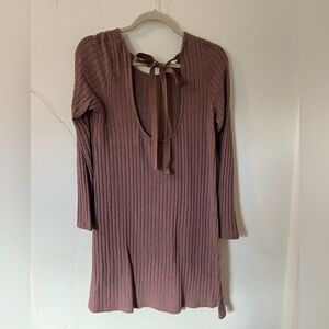 American Eagle Soft & Sexy plush knitted dress